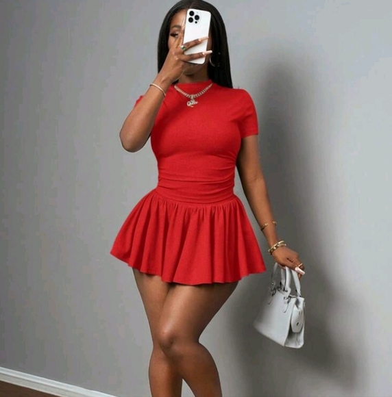 New Spring And Summer Casual Basic Style, Sports Style, Simple Round Neck - Picture 1 of 4